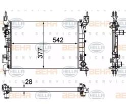 BEHR HELLA SERVICE 8MK 376 756-521